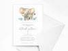 Personalised Baptism/Christening Invitations with Envelopes