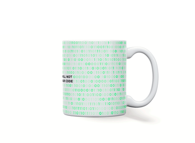Personalised coding mug