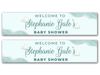 Personalised Baby Shower Banner