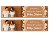 Personalised Baby shower Photo Banner