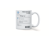 Personalised prescription mug