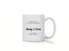 Personalised Star map, Galaxy Night Sky Keepsake Gift mug
