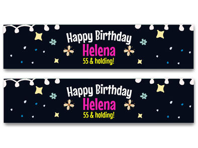 Personalised Birthday Banner