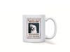 Personalised pet dog wanted mug