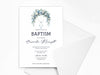 Personalised Baptism/Christening Invitations with Envelopes