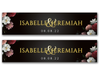 Personalised Wedding Banner