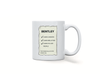 Personalised pet dog wanted mug