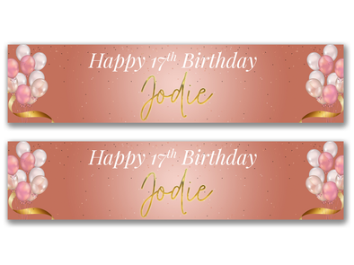Personalised Birthday Banner