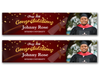 Personalised Graduation Photo Banner