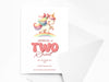 Personalised Unicorn Kids Birthday Party Invitations with Envelopes