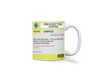 Personalised prescription mug