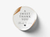 Personalised Round Wedding Sticker Labels, Party bag, logo stickers