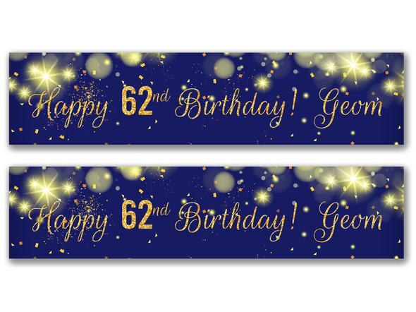 Personalised Birthday Banner