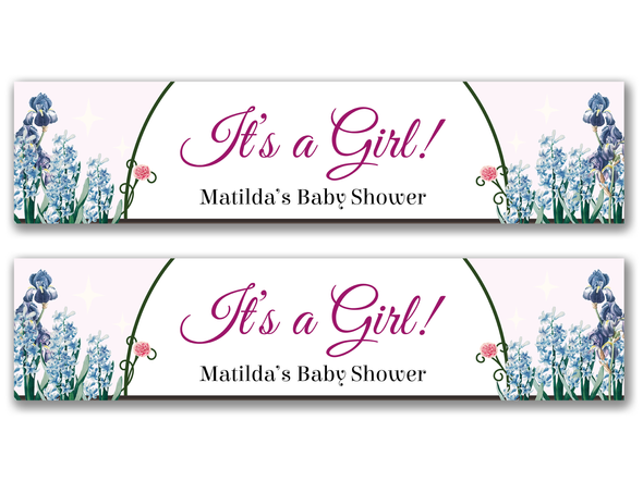 Personalised Baby Shower Banner