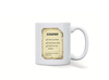 Personalised pet dog wanted mug