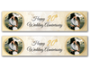 Personalised Wedding Dual Photo Banner