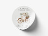 Personalised Round Wedding Sticker Labels, Party bag, logo stickers