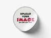 Personalised Round Sticker Custom Photo Labels, Party bag, birthday, wedding, baptism, custom logo