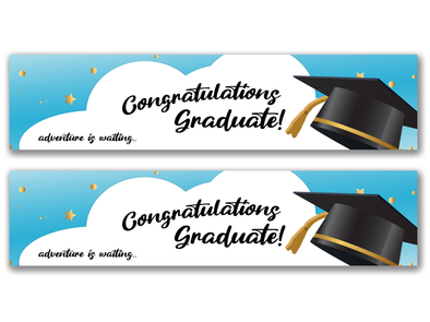 Personalised Graduation Banner