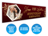Personalised Anniversary Photo Banner