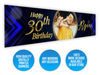 Personalised Birthday Photo Banner