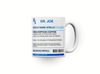 Personalised prescription mug