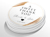 Personalised Round Wedding Sticker Labels, Party bag, logo stickers