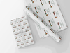 Personalised happy holidays Gift Wrap/Wrapping Paper