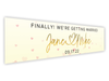 Personalised Wedding Banner