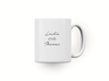 Personalised couple song album mug