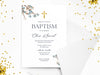 Personalised Baptism/Christening Invitations with Envelopes