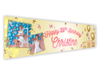 Personalised Birthday Dual Photo Banner