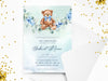 Personalised Baptism/Christening Invitations with Envelopes