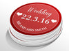 Personalised Round Wedding Sticker Labels, Party bag, logo stickers