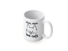 Personalised 'real men love cats' mug