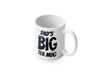 Personalised 'Dad's Big Tea Mug'