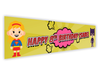 Personalised Birthday Banner