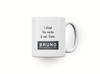 Personalised pet dog wanted mug