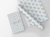 Personalised Kids Birthday Space themed Gift Wrap/Wrapping Paper