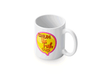 Personalised 'Shuh the fuh cup' funny spoof mug