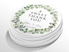 Personalised Round Wedding Sticker Labels, Party bag, logo stickers