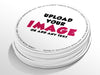 Personalised Round Sticker Custom Photo Labels, Party bag, birthday, wedding, baptism, custom logo