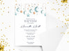 Personalised Baptism/Christening Invitations with Envelopes
