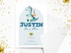 Personalised Dinosaur Kids Birthday Party Invitations with Envelopes