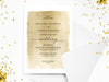 Personalised Minimalist Wedding Invitations with Envelopes