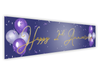 Personalised Anniversary Banner