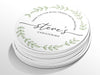 Personalised Round Baptism Sticker Labels, Christening sticker, custom sticker