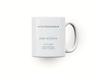 Personalised Star map, Galaxy Night Sky Keepsake Gift mug