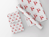 Personalised soccer themed Gift Wrap/Wrapping Paper