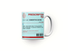 Personalised prescription mug